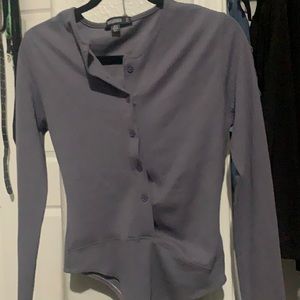Grey Missguided bodysuit size 8 woman’s clothing